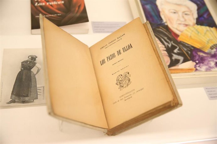 Un exemplar da novela 'Os pazos de Ulloa'
