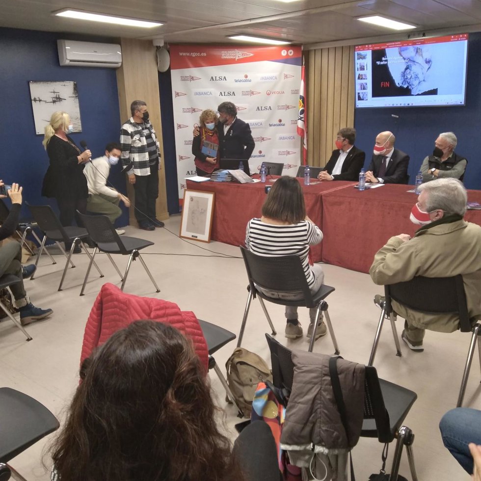 Presentación del libro '1904 Picu Urriellu 2021, Glosas de un mismo sueño' de Juan Manuel Maestre en el Grupo Covadonga