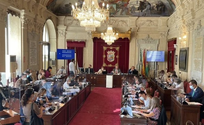 Pleno del Ayuntamiento de Málaga