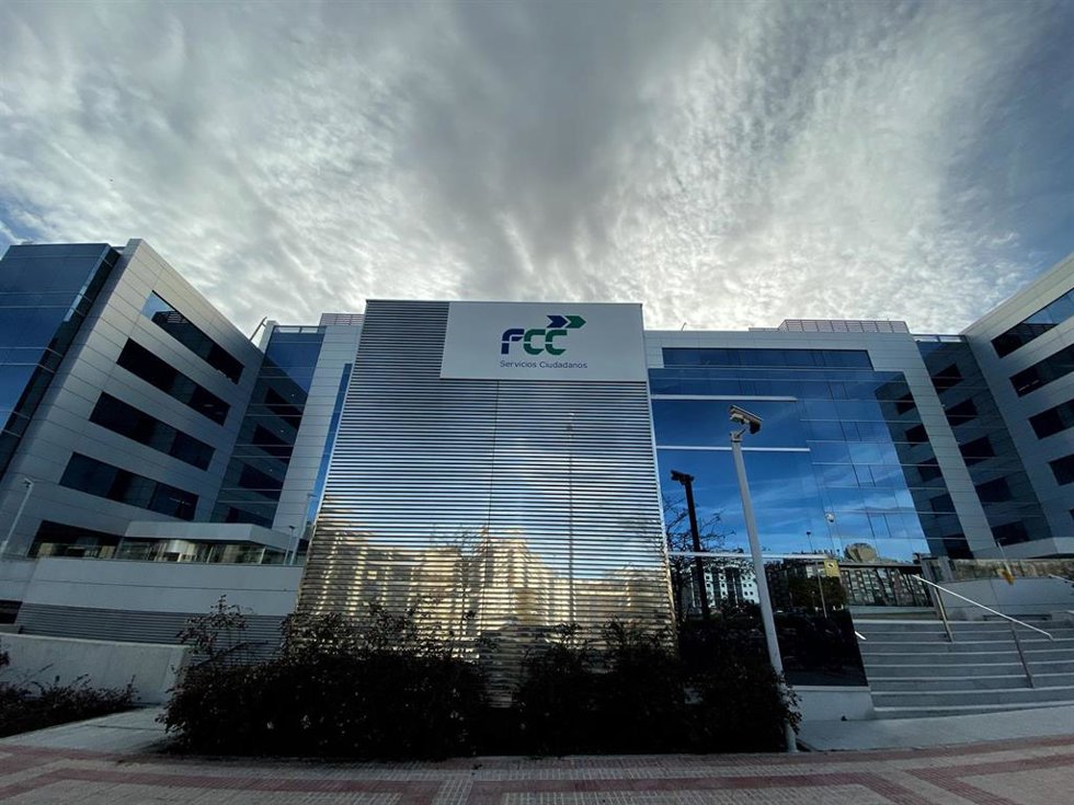 Archivo - Sede de la constructora FCC en Madrid
