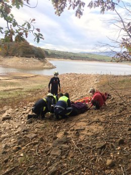 Rescate de la senderista