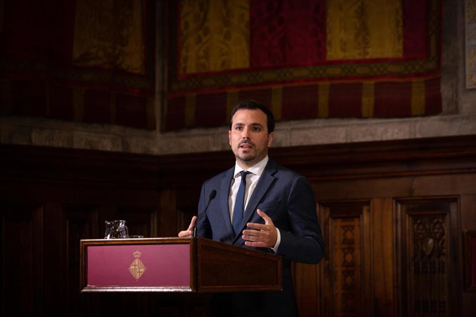El ministro de Consumo, Alberto Garzón