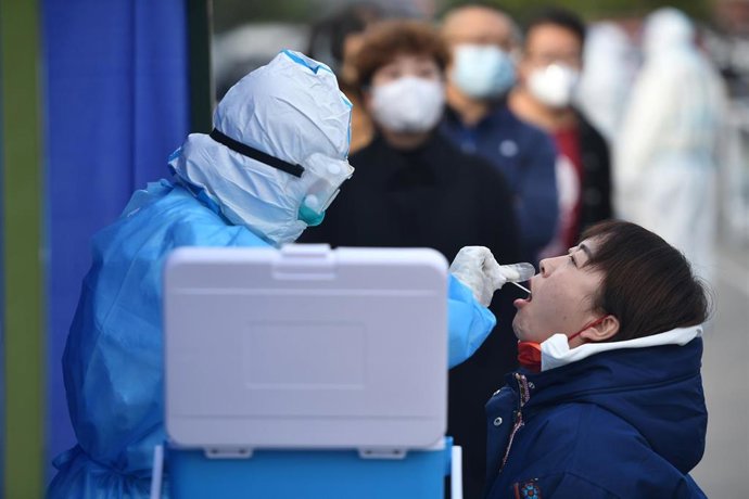 Prueba de coronavirus en Xining