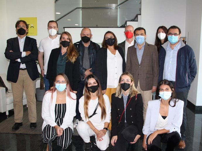 Una expedición de pymes europeas conoce el ecosistema aeronáutico andaluz bajo el marco de 'Galactica'