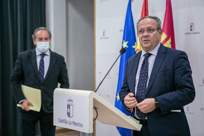 El consejero de Hacienda y Administraciones Públicas de C-LM, Juan Alfonso Ruiz Molina