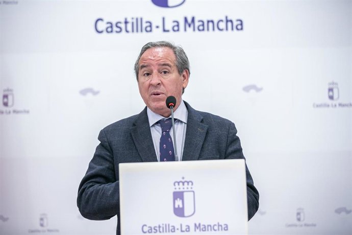 El presidente de la Confederación Regional de Empresarios de Castilla-La Mancha (Cecam), Ángel Nicolás.