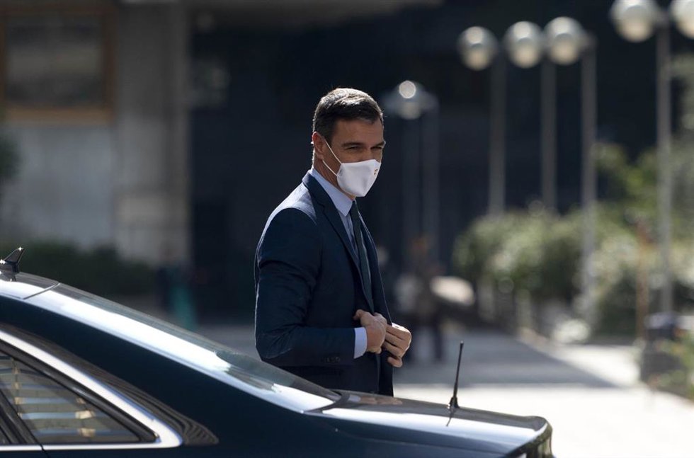 El presidente del Gobierno, Pedro Sánchez