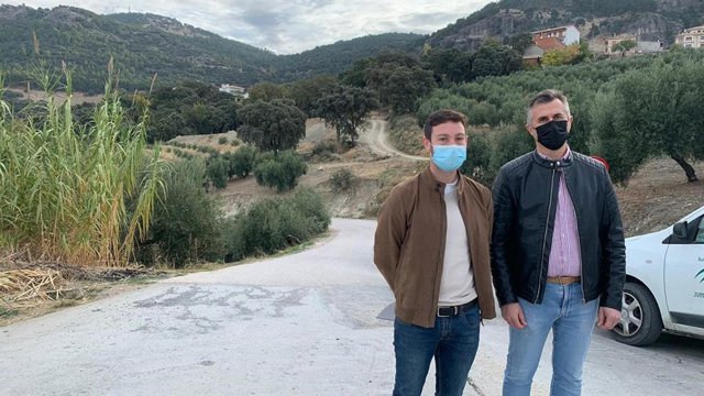 Visita al camino agrícola de acceso al Burrueco de Burunchel