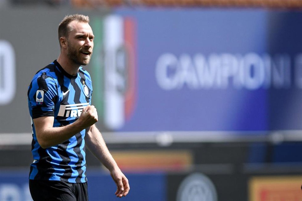 Archivo - Christian Eriksen con el Inter