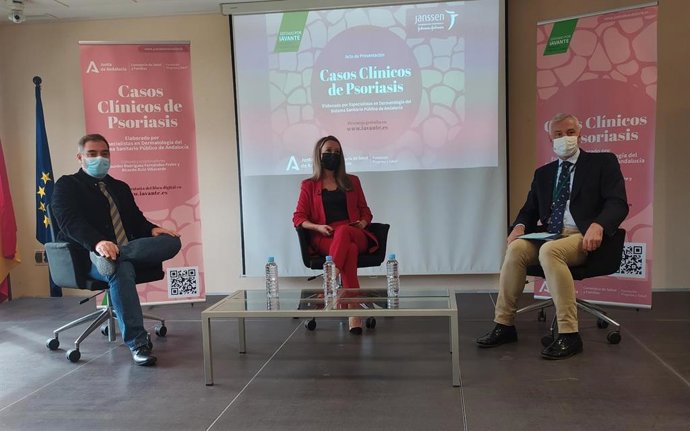 Presentación del manual digital de Iavante sobre casos clínicos de psoriasis