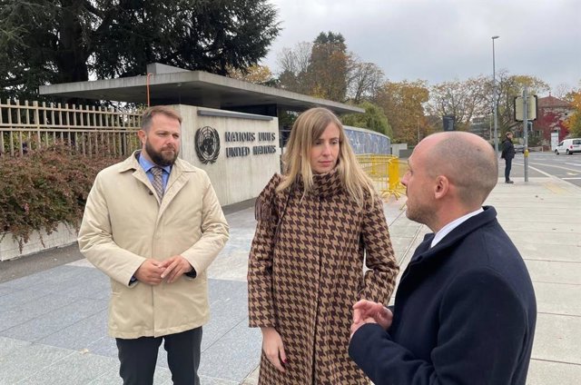 La consellera de Acción Exterior y Gobierno Abierto de la Generalitat, Victòria Alsina, se ha reunido este viernes con representantes de Naciones Unidas en Ginebra (Suiza)