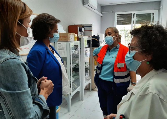 Visita al centro de salud de Peal de Becerro