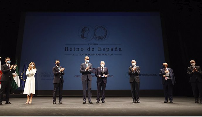 Acto de recepción del premio