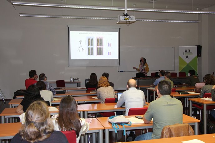 Imagen de archivo de uno de los workshops sobre Biomedicina