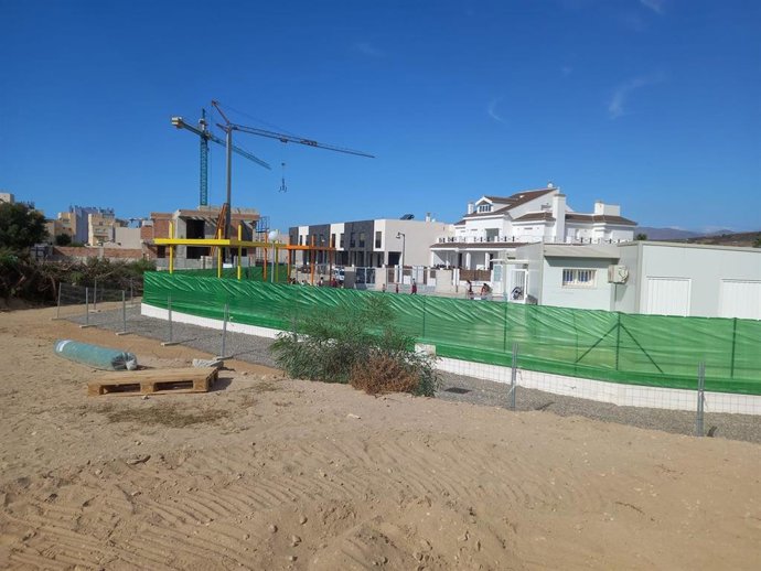 Obras del nuevo CEIP de Almerimar.
