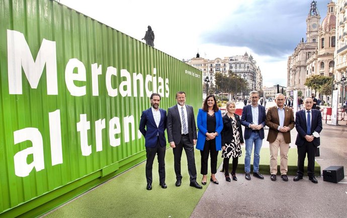 Presentación de la campaña 'Mercancías al tren'