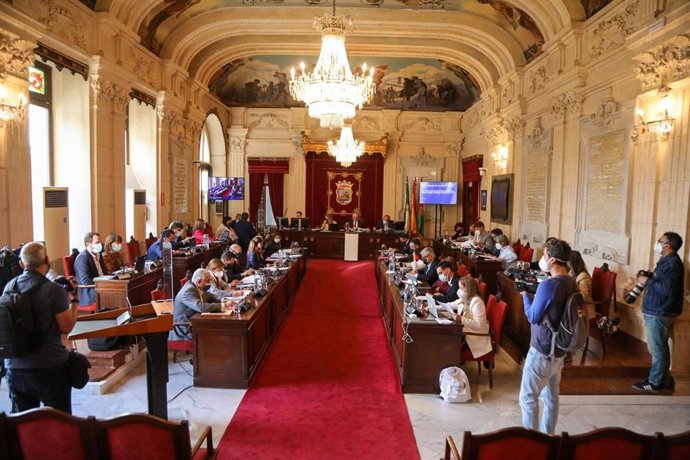Pleno del mes de octubre del Ayuntamiento de Málaga