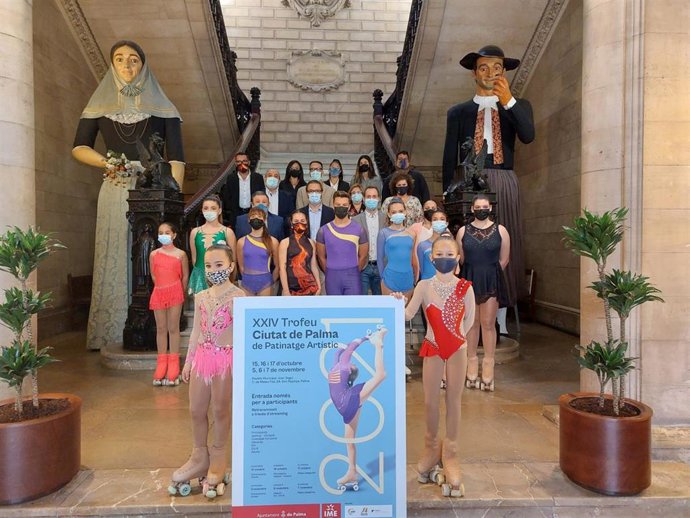 Presentación de la 24 edición del Trofeo Ciudad de Palma de Patinaje Artístico.