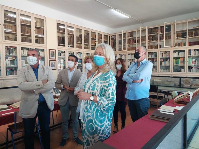 Acto de devolución del manuscrito de Antonio Palomino.