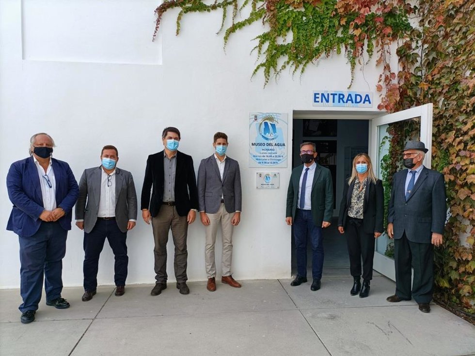 Inauguración del Museo del Agua de Lanjarón (Granada)