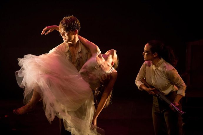 Málaga (España) 28/10/2019 Ensayo general de la obra No amanece en Génova