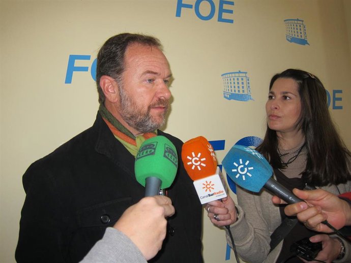 Archivo - El presidente de Asaja-Huelva, José Luis García-Palacios. 