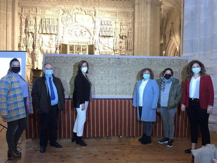 Imagen de una de las piezas restauradas.