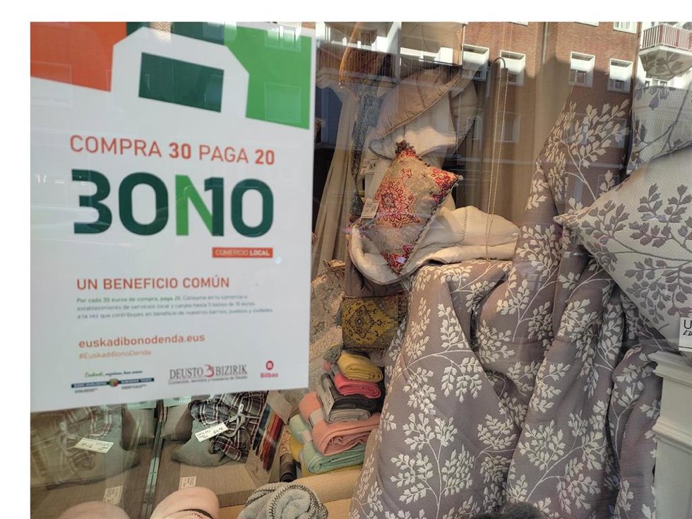 Comercio adherido a Euskadi Bono Denda