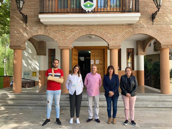 Visita de la Diputación a Pinos Genil