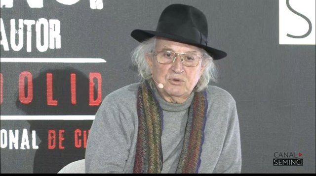 El director de fotografía italiano Vittorio Storaro.