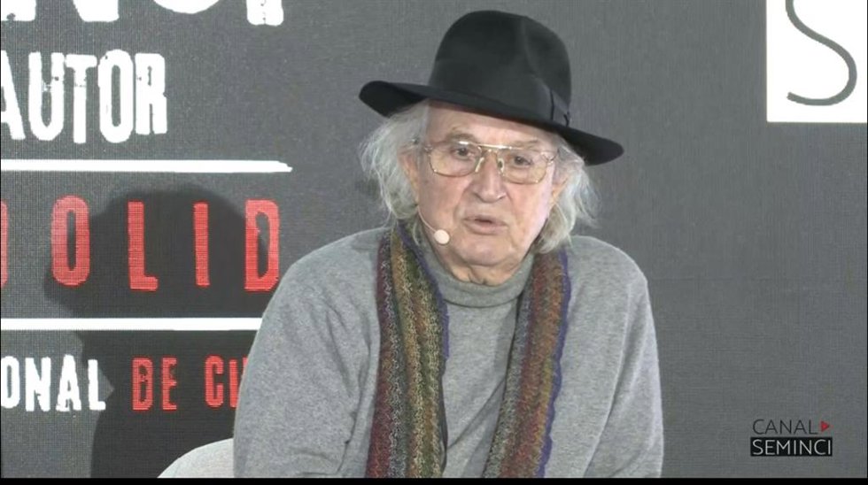 El director de fotografía italiano Vittorio Storaro.