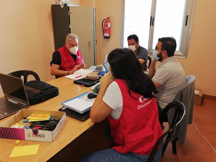 Personal de Cáritas Diocesana de Tenerife