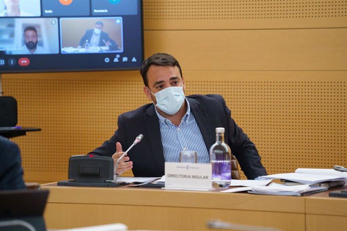 El director insular de Coordinación y Apoyo a Presidencia del Cabildo de Tenerife, Aarón Afonso