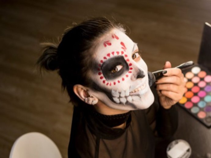 Archivo - Maquillaje de Halloween