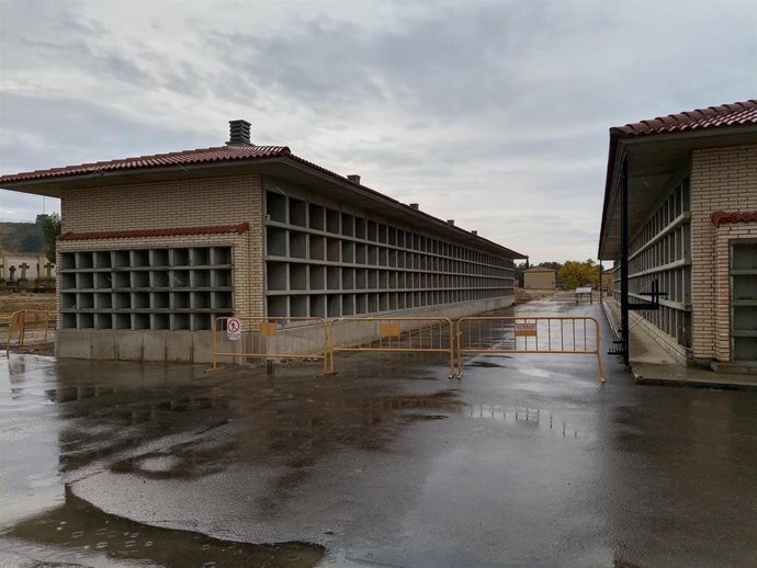 Nuevos nichos del cementerio de Ejea de los Caballeros