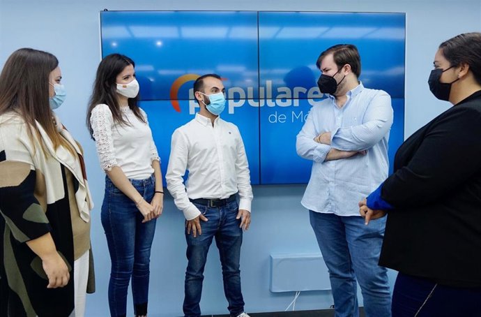 Archivo - El presidente de Nuevas Generaciones de Andalucía, Kike Rodríguez.