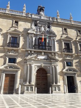 Archivo - Real Chancillería de Granada, sede del TSJA, en una imagen de archivo.