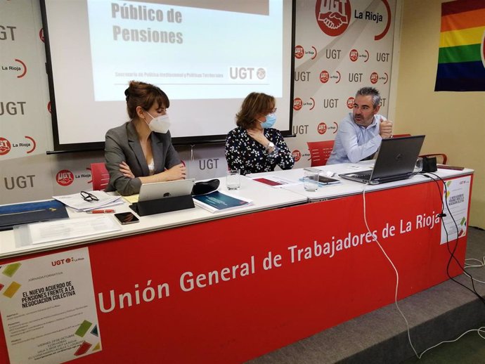 UGT La Rioja celebra la jornada El nuevo acuerdo de pensiones frente a la negociación colectiva