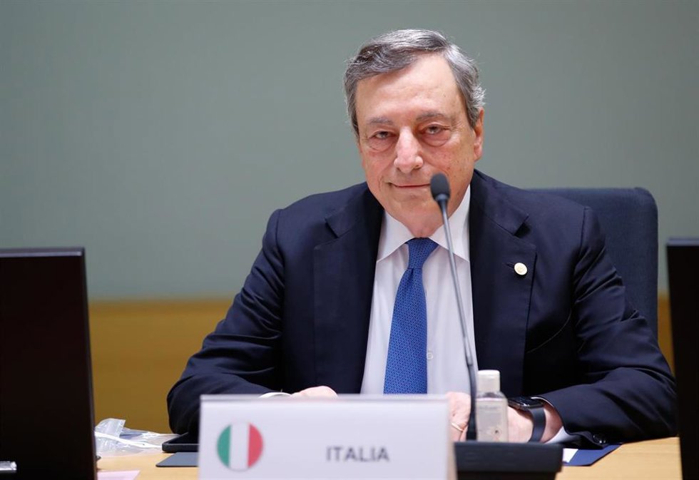 El primer ministro italiano, Mario Draghi 