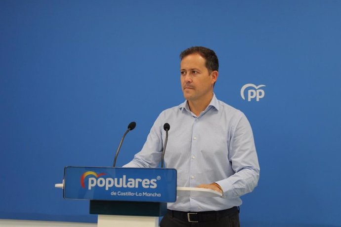 El presidente del PP en la provincia de Toledo, Carlos Velázquez