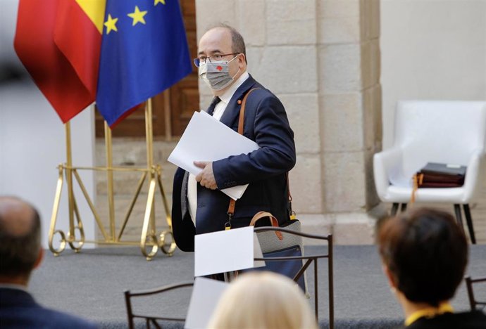 El ministro de Cultura y Deporte, Miquel Iceta