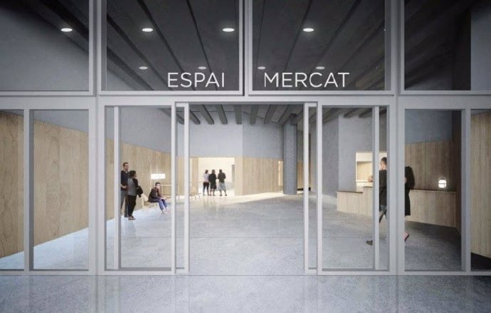 Archivo - Arxivo - L'Ajuntament de Barcelona ha iniciat les obres del nou espai venal del Mercat de Sant Antoni.