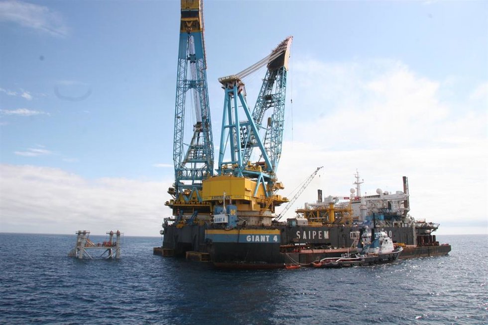 Archivo - Plataforma del proyecto Castor
