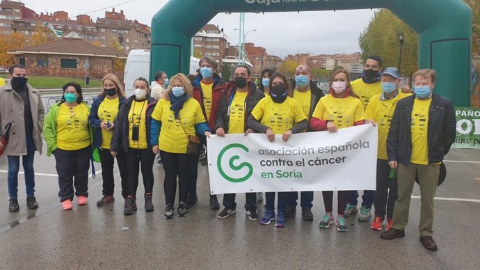 Barcones particia en el IX Camino por soria contra el Cáncer.