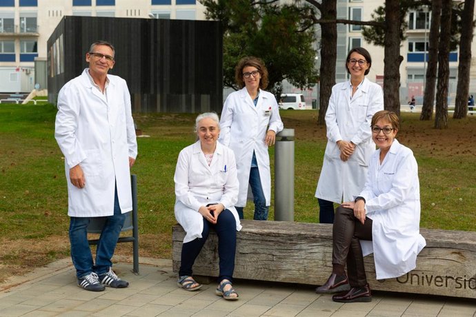 Investigadores del grupo 'Fisiología del Estrés en Plantas' del Instituto de Biodiversidad y Medioambiente de la Universidad de Navarra