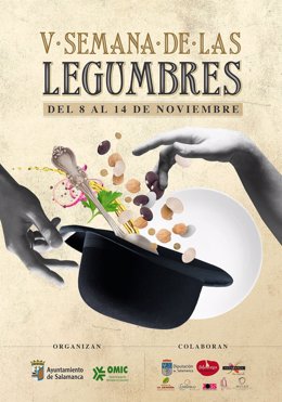 Cartel de la Semana de las Legumbres de Salamanca.