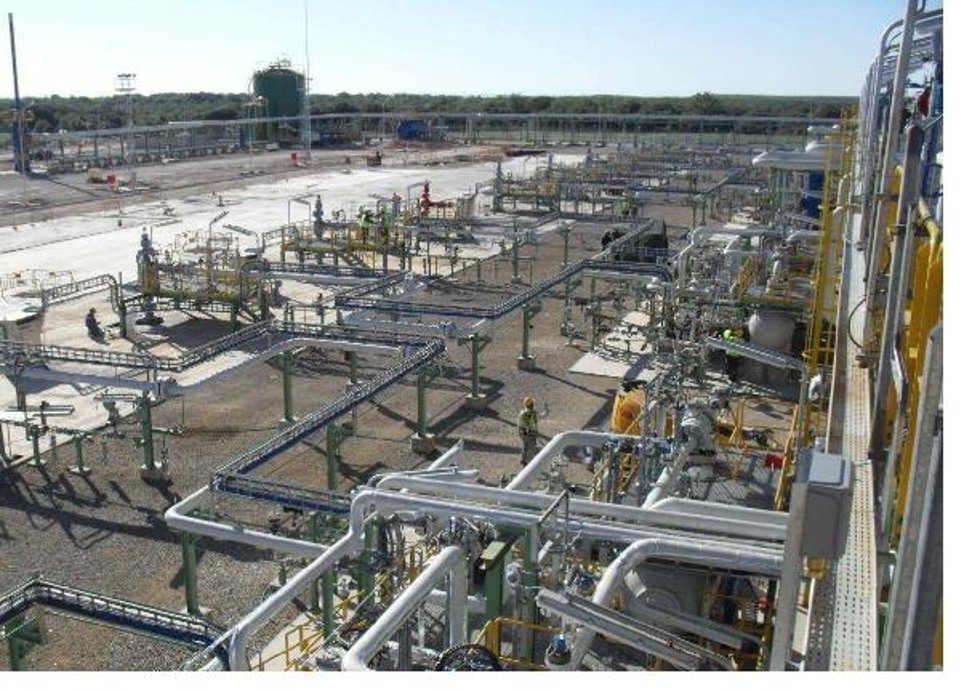 Archivo - Almacén subterráneo de gas natural en España