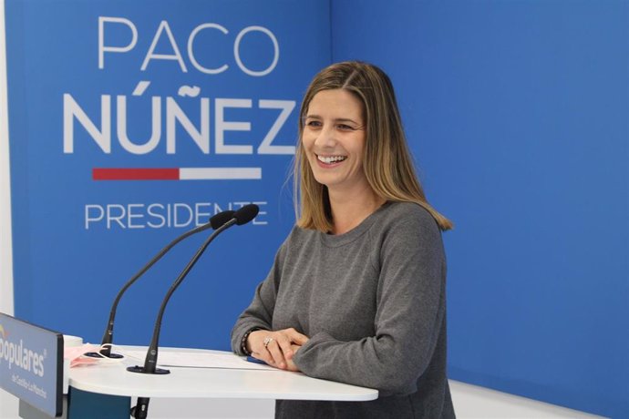 La senadora autonómica del PP, Carolina Agudo