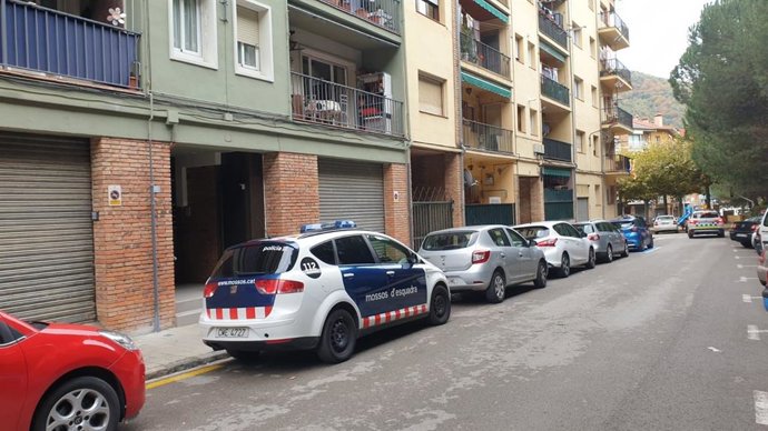 Imatge del carrer on vivia la víctima, a Ripoll (Girona)
