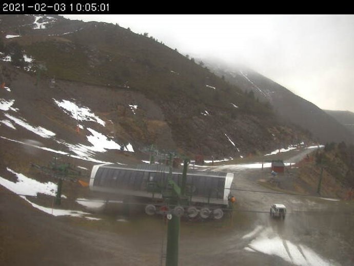 Archivo - Valdezcaray registra esta madrugada rachas de viento de 107 km/h, las más fuertes del país.